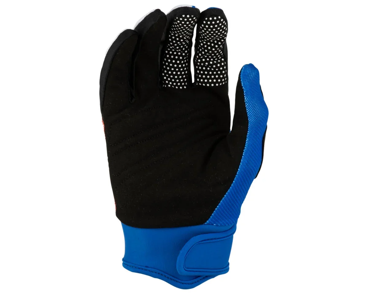 Fly Racing Youth F-16 Raze Gloves (Red/White/Blue) (Youth S)